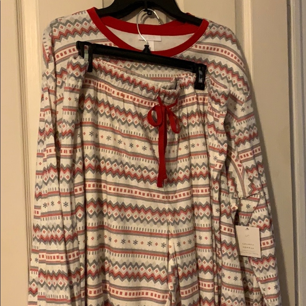 Men’s Lauren Conrad Christmas pajama set XL